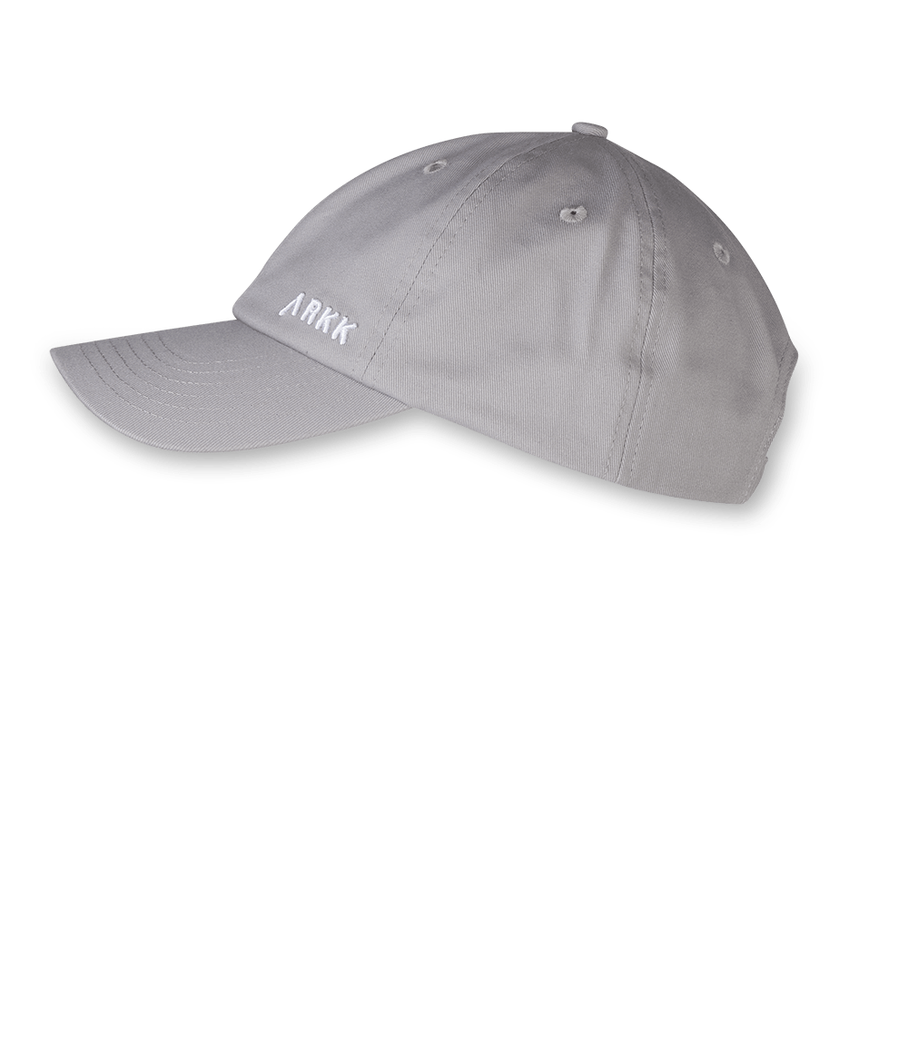 ARKK Accessories ARKK Dad Cap | Silver Gray White Cap